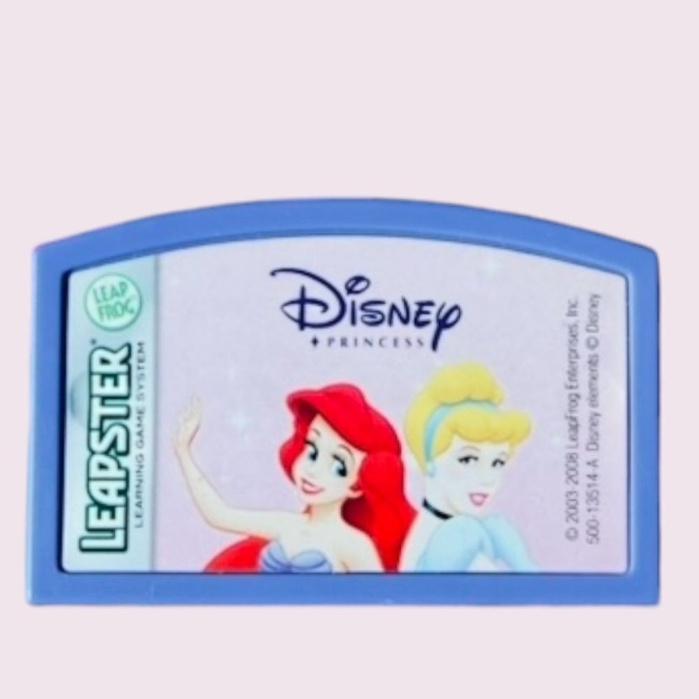 LeapFrog Leapster Disney Princess Learning Game Letters and Counting Ages 4-7